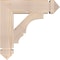 Ekena Millwork Balboa Arts & Crafts Smooth Bracket, Douglas Fir, 3 1/2"W x 16"D x 16"H BKT04X16X16BOA03SDF - alternate 3